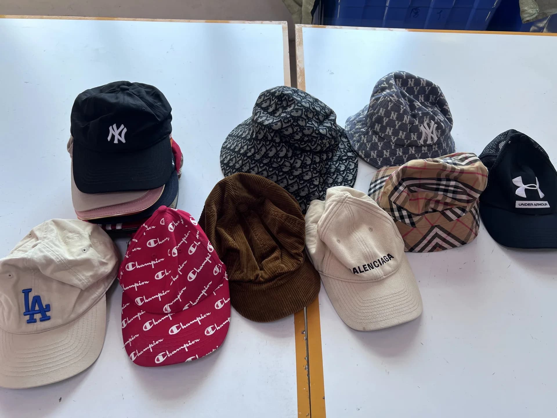 RealismThrift Quality Control Step 2 - Brand Authentication and Identification for Professional Export Grade Wholesale Clothes